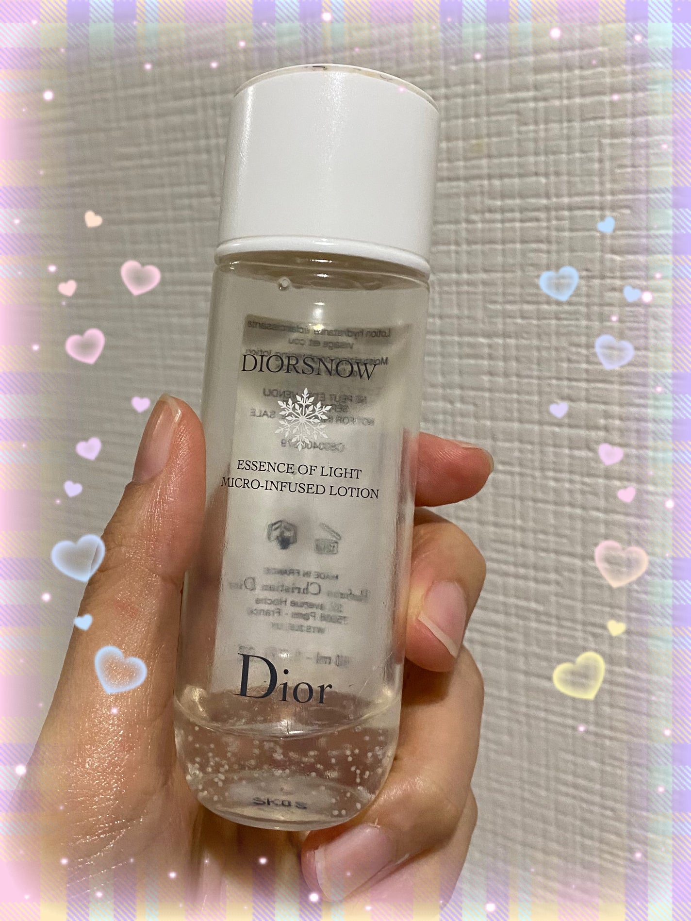 ディオール スノー エッセンス オブ ライト マイクロ ローション/Dior/化粧水を使ったクチコミ(1枚目)