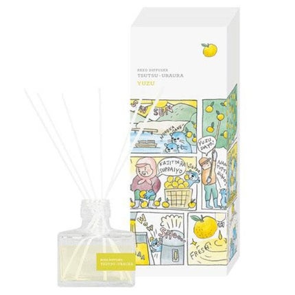 つつうらうら消臭リードディフューザー ゆず
