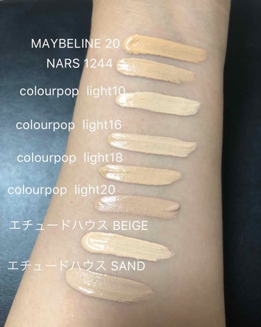 No Filter Concealer/ColourPop/リキッドコンシーラーを使ったクチコミ（2枚目）