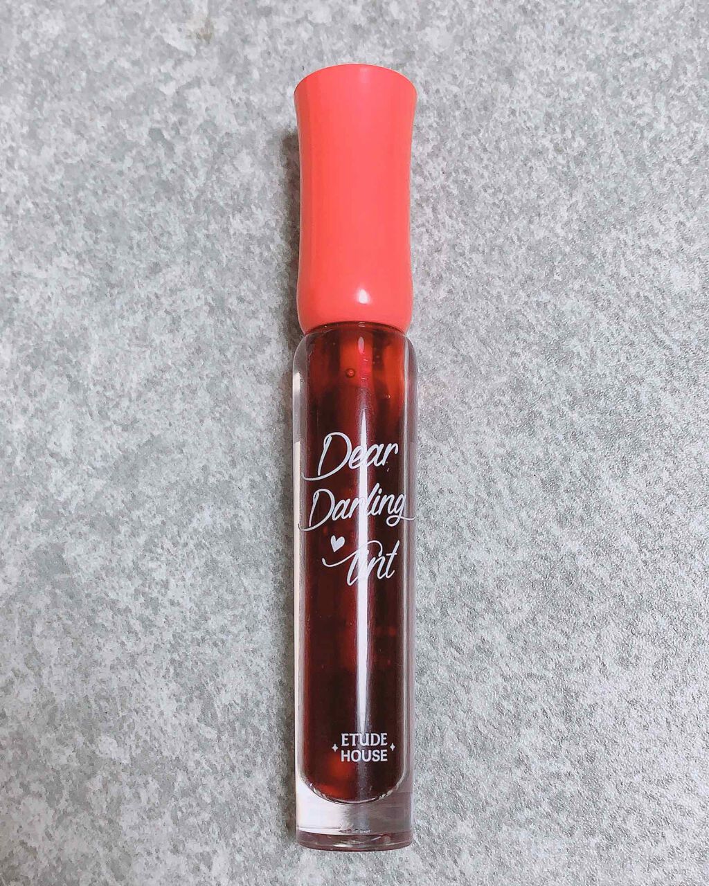 ディアダーリン ウォータージェルティント/ETUDE/リップティントを使ったクチコミ（1枚目）