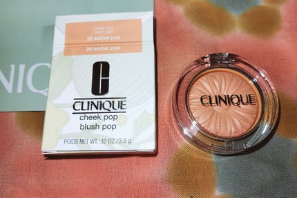 チーク ポップ/CLINIQUE/パウダーチークを使ったクチコミ(2枚目)