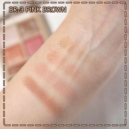 パノラマデザイン アイパレット/Visée/アイシャドウパレットを使ったクチコミ(5枚目)