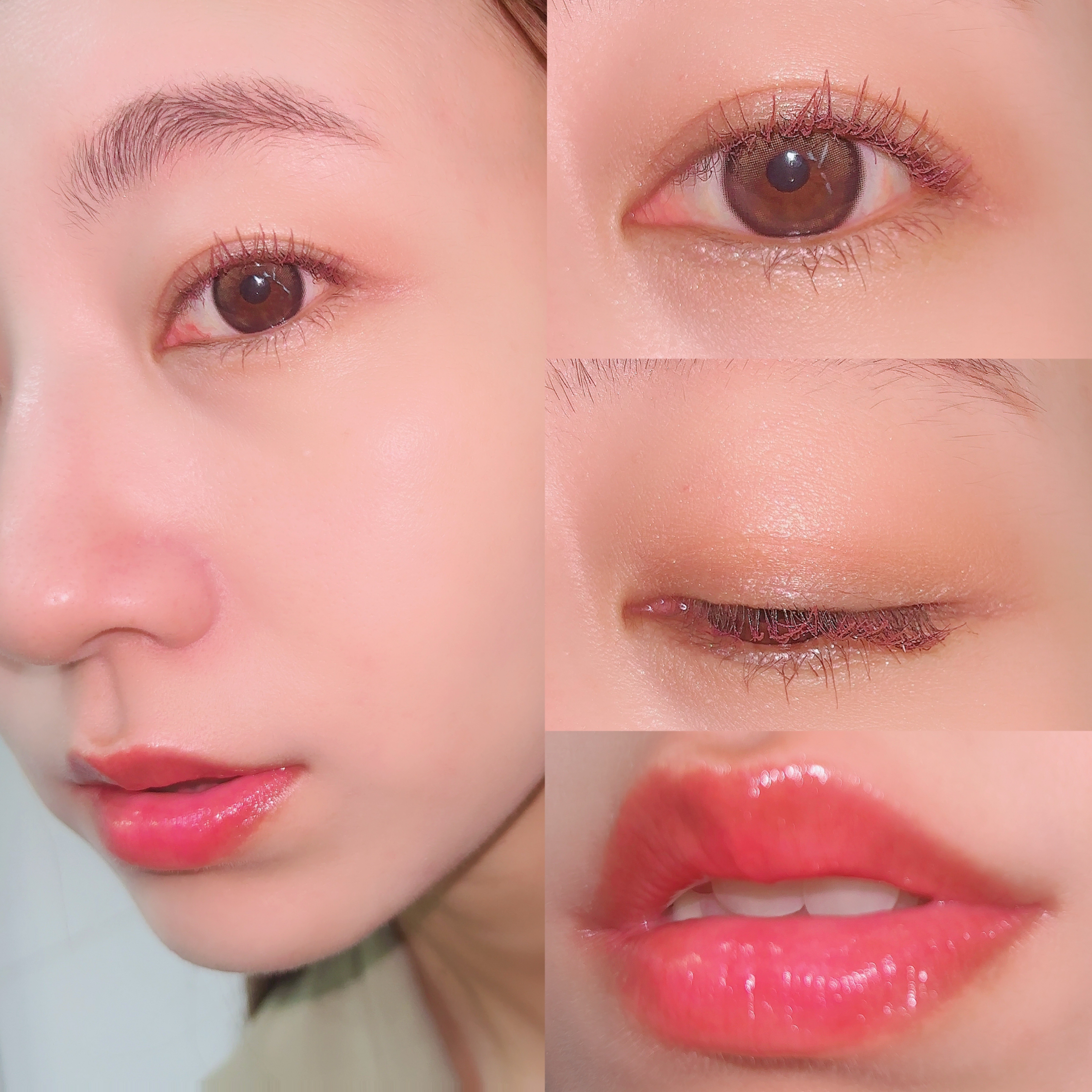 ディープキスド プランピング リップエナメル/Dinto/リップグロスを使ったクチコミ（2枚目）