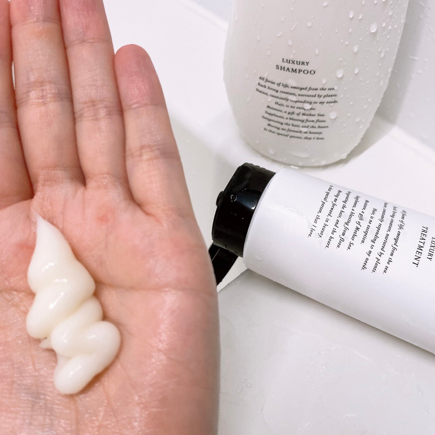 Lilou リル ラグジュアリーシャンプー/トリートメント/Lilou/市販シャンプーを使ったクチコミ(6枚目)