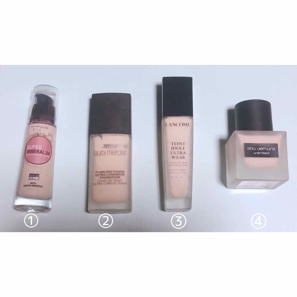 SP ミネラル リキッド ロングキープ/MAYBELLINE NEW YORK/リキッドファンデーションを使ったクチコミ(2枚目)