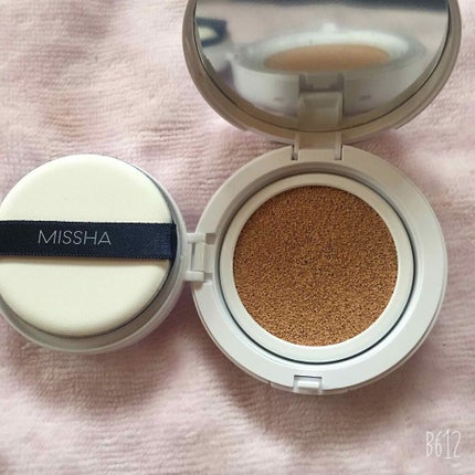 M クッション ファンデーション(モイスチャー)/MISSHA/クッションファンデーションを使ったクチコミ(2枚目)