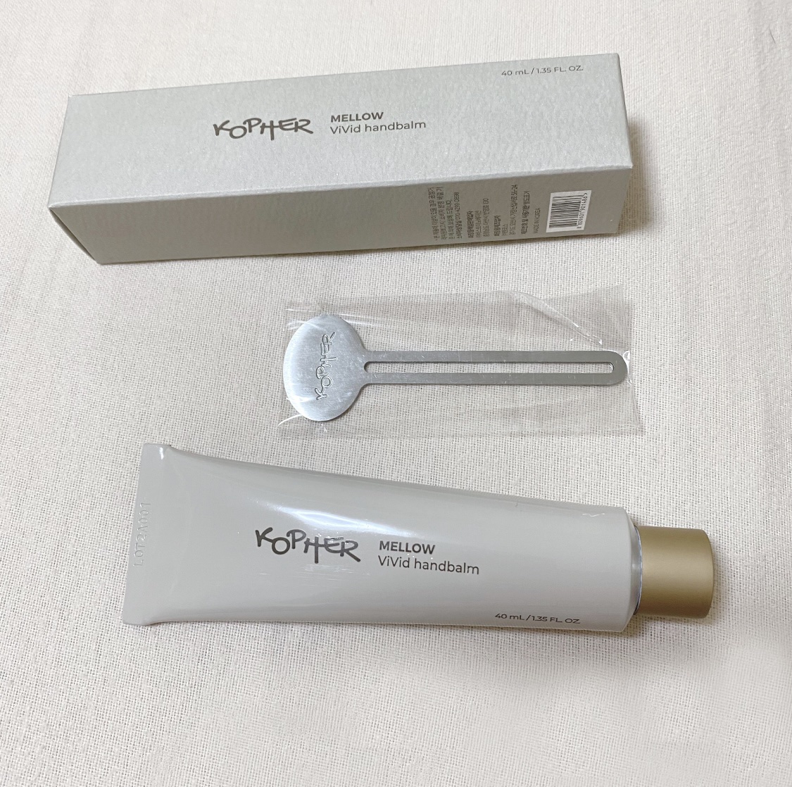 MELLOW VIVID HAND BALM /KOPHER/ハンドクリームを使ったクチコミ（1枚目）