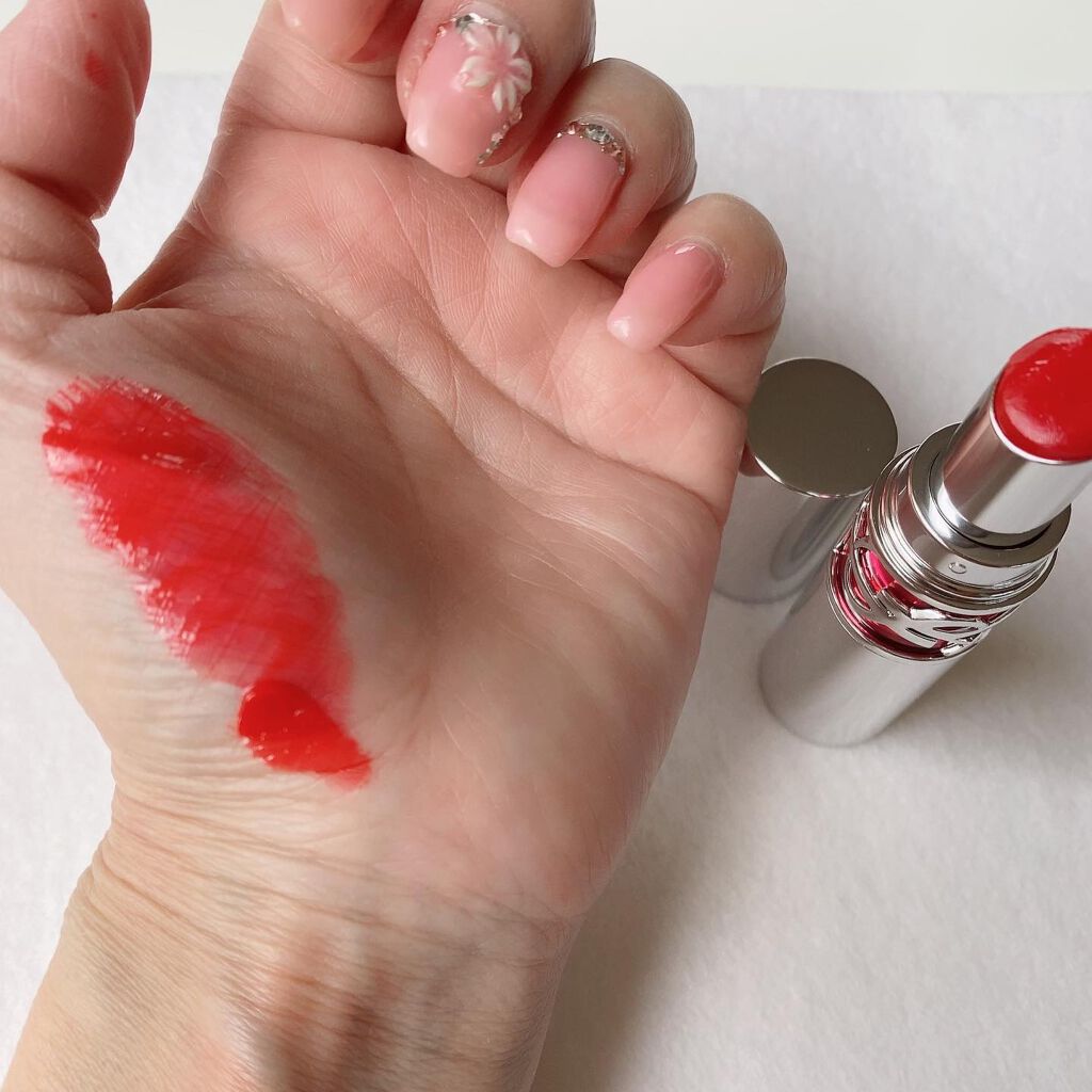 YSL ラブシャイン キャンディグレーズ/YVES SAINT LAURENT BEAUTE/口紅を使ったクチコミ(4枚目)