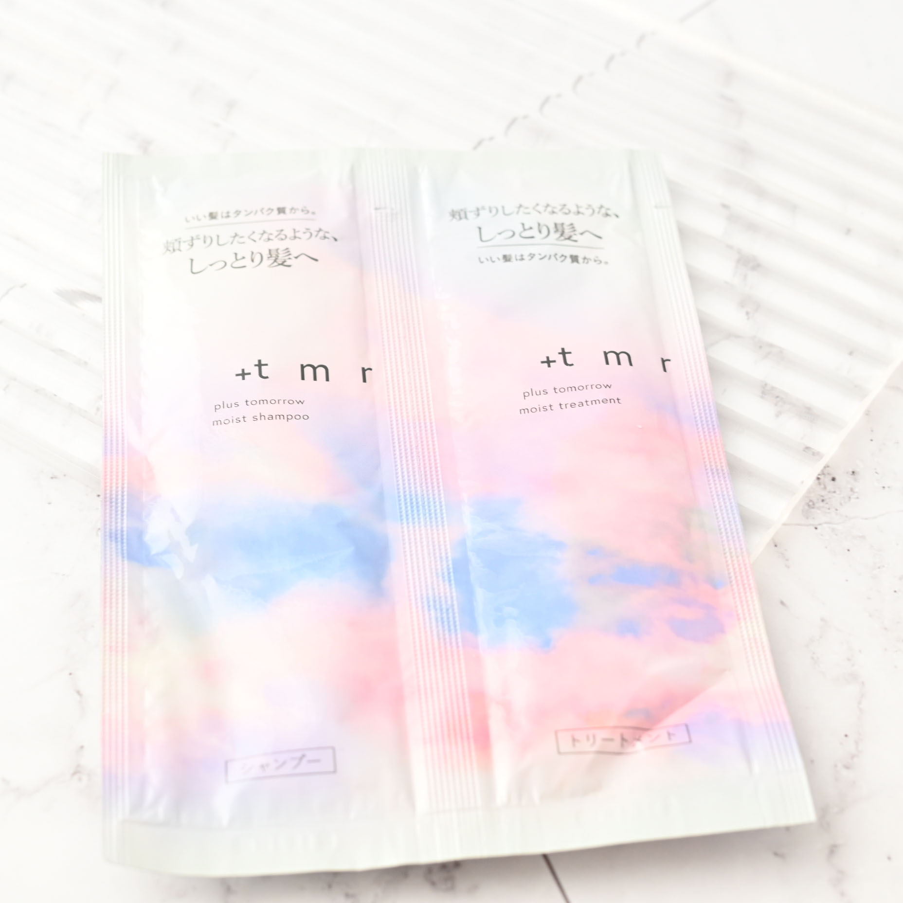 オーバーナイト ヘアセラム/＋ｔｍｒ/ヘアオイルを使ったクチコミ（2枚目）