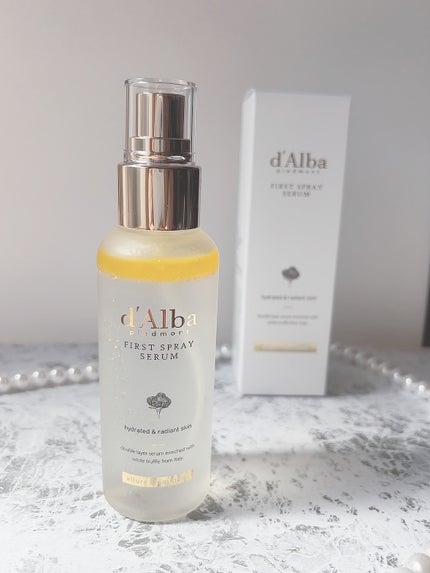 ダルバ ホワイトトリュフファーストスプレーセラム/ダルバ/ミスト状化粧水を使ったクチコミ(5枚目)