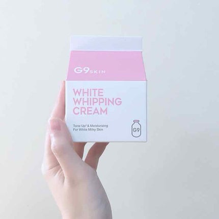 WHITE WHIPPING CREAM(ウユクリーム)/G9SKIN/化粧下地を使ったクチコミ(1枚目)