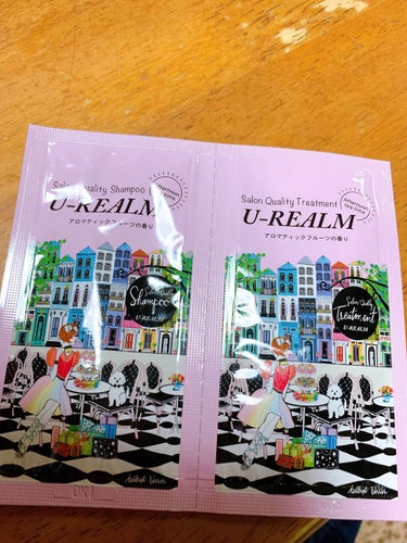 【使った商品】U-REALM
【香り】サロンクオリティシャンプー&トリートメント / Afternoon tea time
【テクスチャ】わかんない
【どんな人におすすめ？】使いたい人におすすめ
【良い