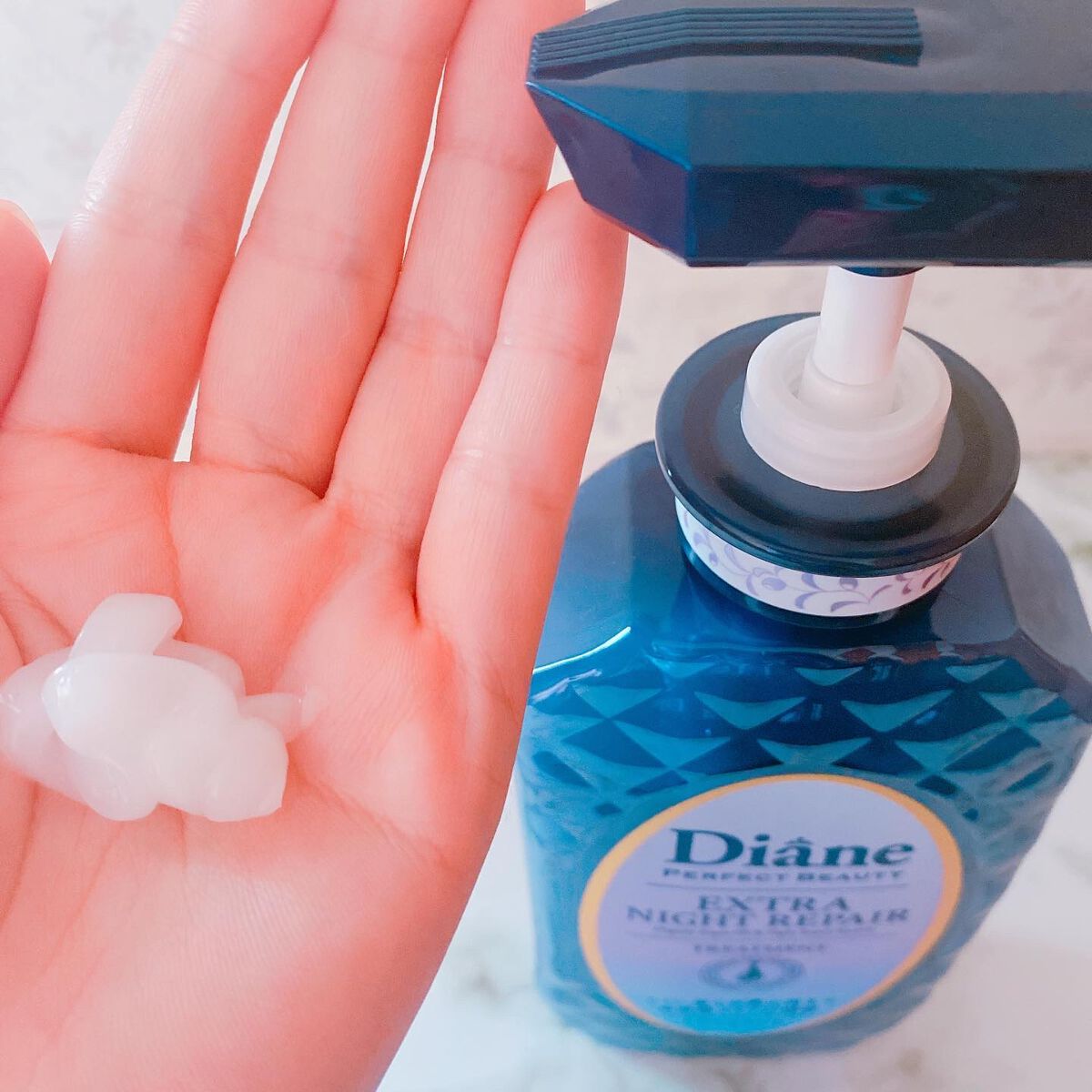 エクストラナイトリペア シャンプー＆トリートメント シャンプー & トリートメント 本体セット/ダイアン/市販シャンプーを使ったクチコミ（3枚目）