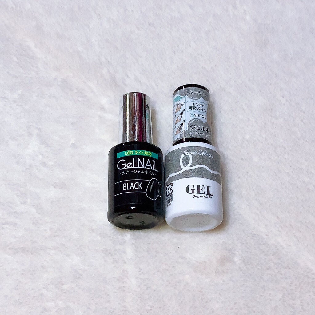 ジェルネイル(ライト対応)/セリア/ジェルネイルを使ったクチコミ(3枚目)