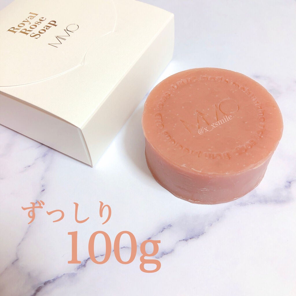 ロイヤルローズソーブ/MiMC/洗顔石鹸を使ったクチコミ(3枚目)