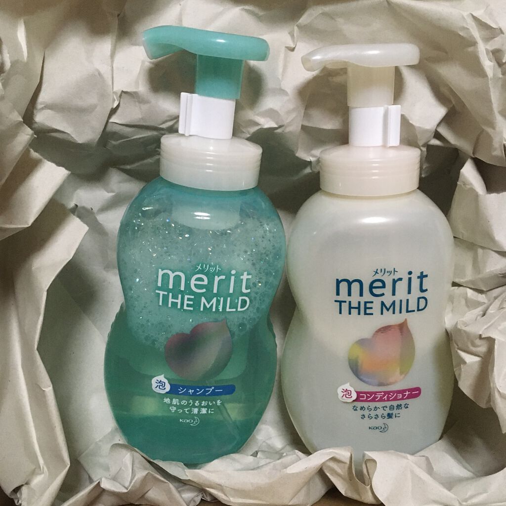 ザマイルド/メリット/市販シャンプーを使ったクチコミ（1枚目）