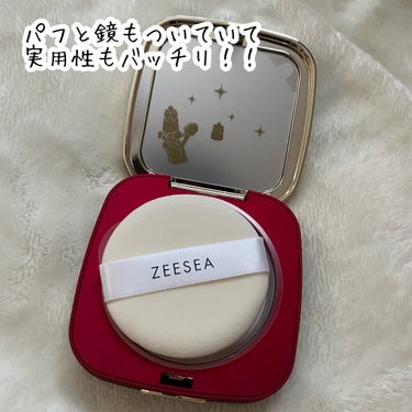 くるみ割り人形「ゼロ」粉感シルキーコンパクトパウダー/ZEESEA/プレストパウダーを使ったクチコミ（5枚目）