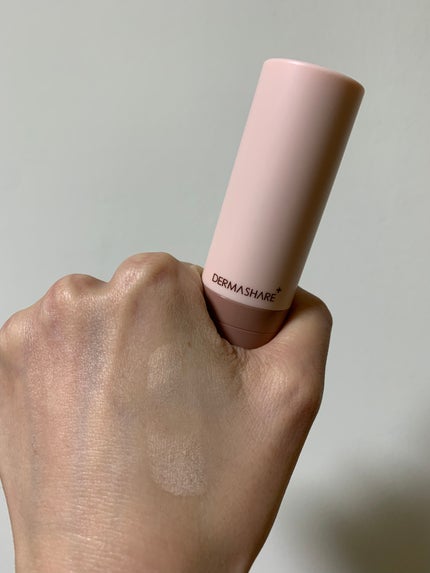 ヴィーガンナチュラルカバースティックファンデーション/DERMASHARE/その他ファンデーションを使ったクチコミ(7枚目)