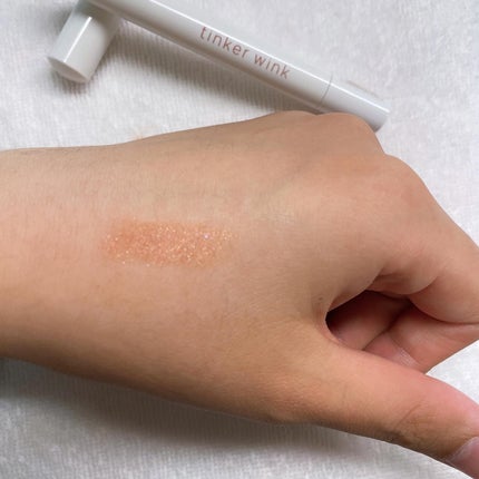 透け感アイシャドウペンシル OR01 ニュアンスオレンジ/ティンカーウィンク/スティックアイシャドウの画像