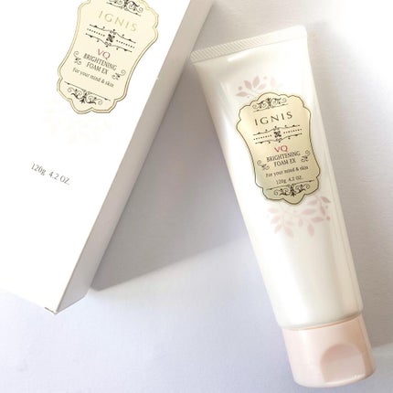 IGNIS VQ ブライトニング フォーム Nのクチコミ「
弾力のある濃密泡、しっとりしすぎないけど
つっぱり感のない絶妙な洗い上がりを求めている
と.....」(1枚目)