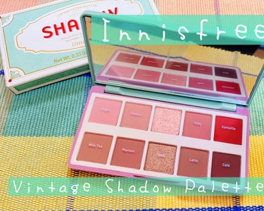 ヴィンテージ フィルター アイシャドウ パレット Vintage Filter Edition/innisfree/アイシャドウパレットを使ったクチコミ（2枚目）