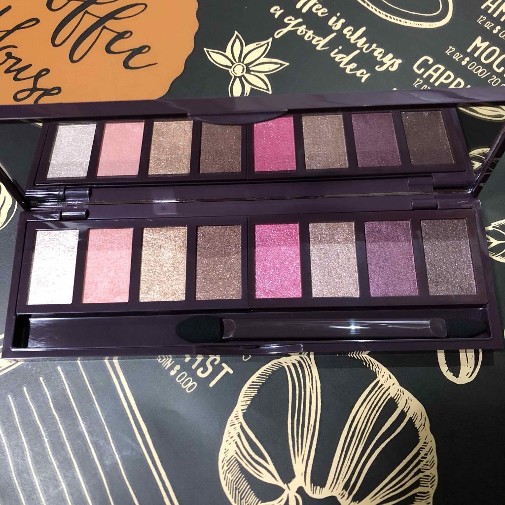 グラマラスリッチ アイパレット (クリスマスコフレ 2018)/Visée/メイクアップキットを使ったクチコミ(3枚目)