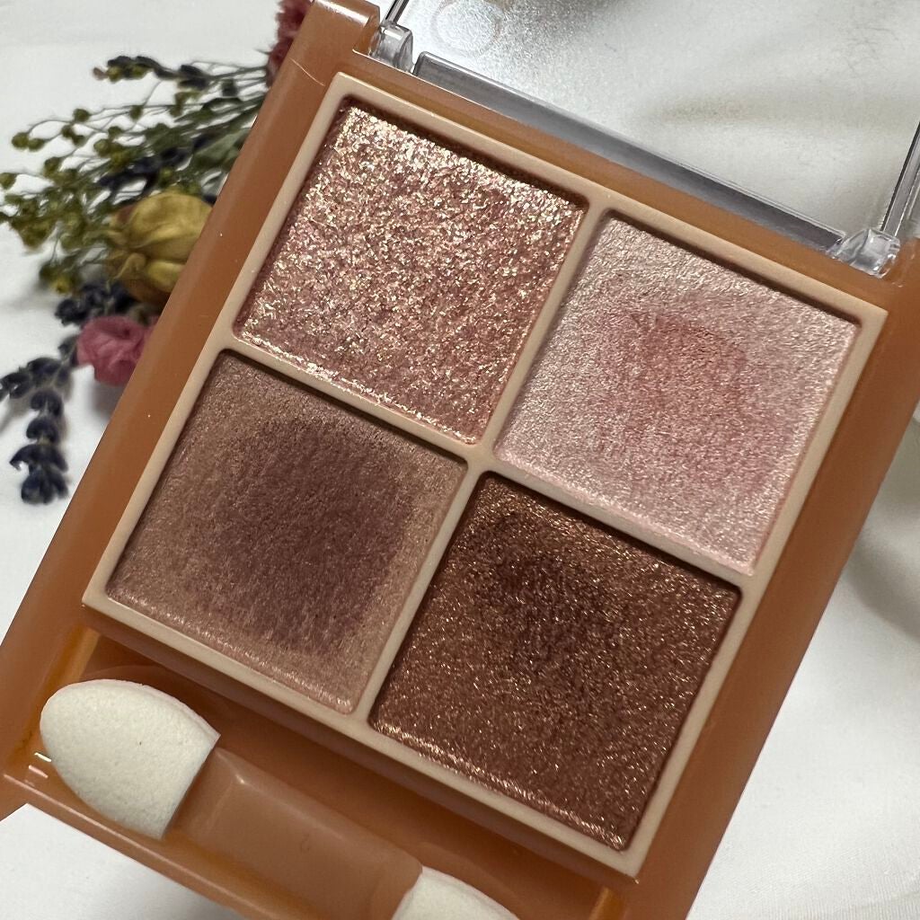 ベージュトーンアイシャドウ/CEZANNE/アイシャドウパレットを使ったクチコミ(2枚目)