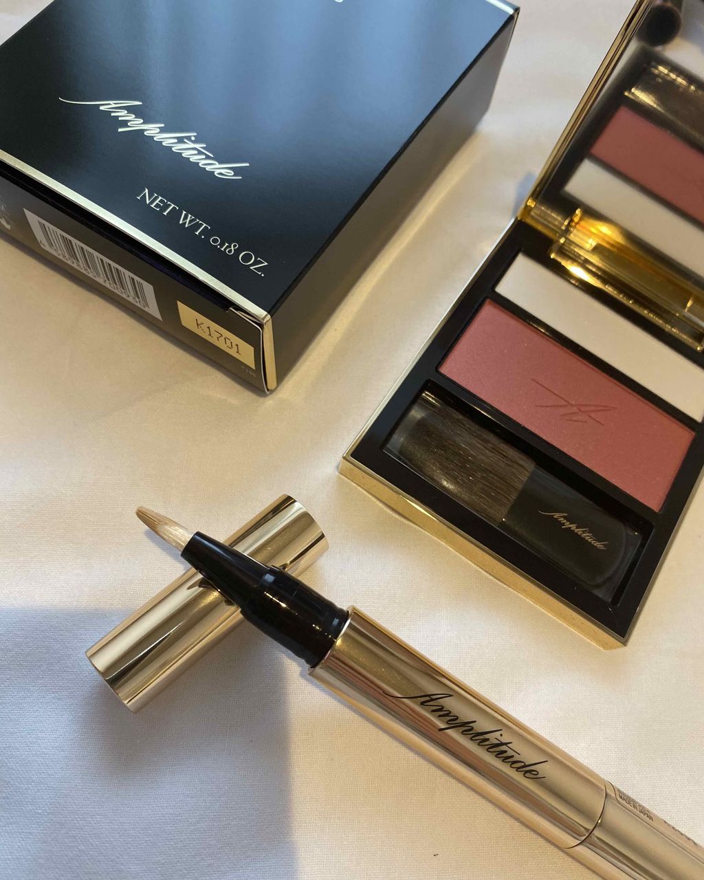 コンスピキュアス チークス/Amplitude/パウダーチークを使ったクチコミ（1枚目）