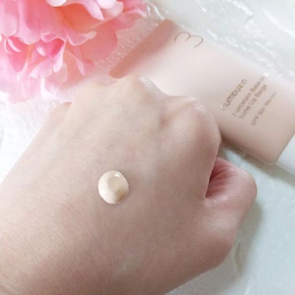 3番 ノーファンデ陶器肌トーンアップクリーム/numbuzin/化粧下地を使ったクチコミ(3枚目)