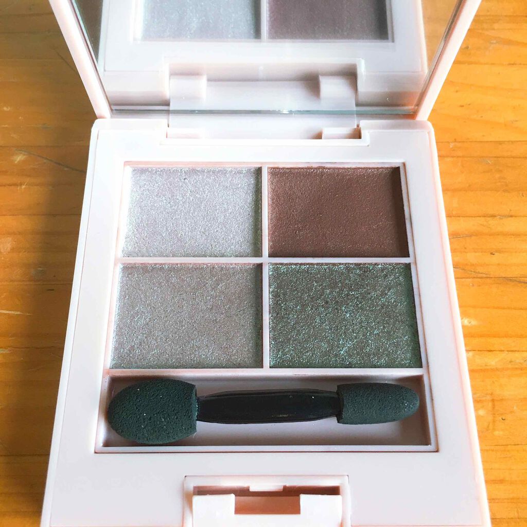 イロアソビ 4色アイパレット/iroasobi/アイシャドウパレットを使ったクチコミ（1枚目）