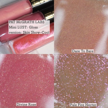 MINI LUST: GLOSS TRIO/PAT McGRATH LABS/リップグロスを使ったクチコミ（2枚目）