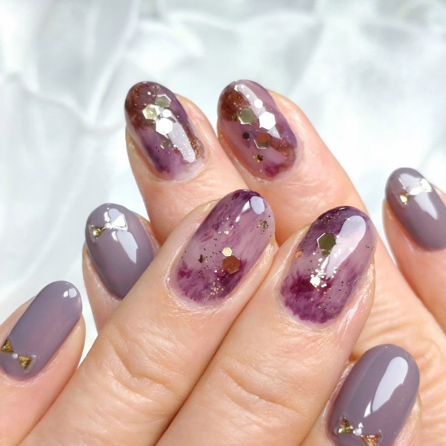 ミルクティ on LIPS 「✴✴CANMAKEのお気に入り紫を3色使ってます💜✨✴ニュアン..」(1枚目)