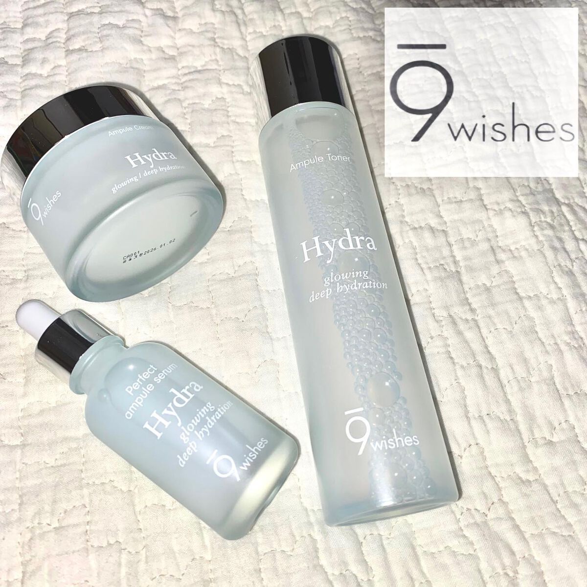ハイドラアンプルトナー/9Wishes/化粧水を使ったクチコミ（1枚目）