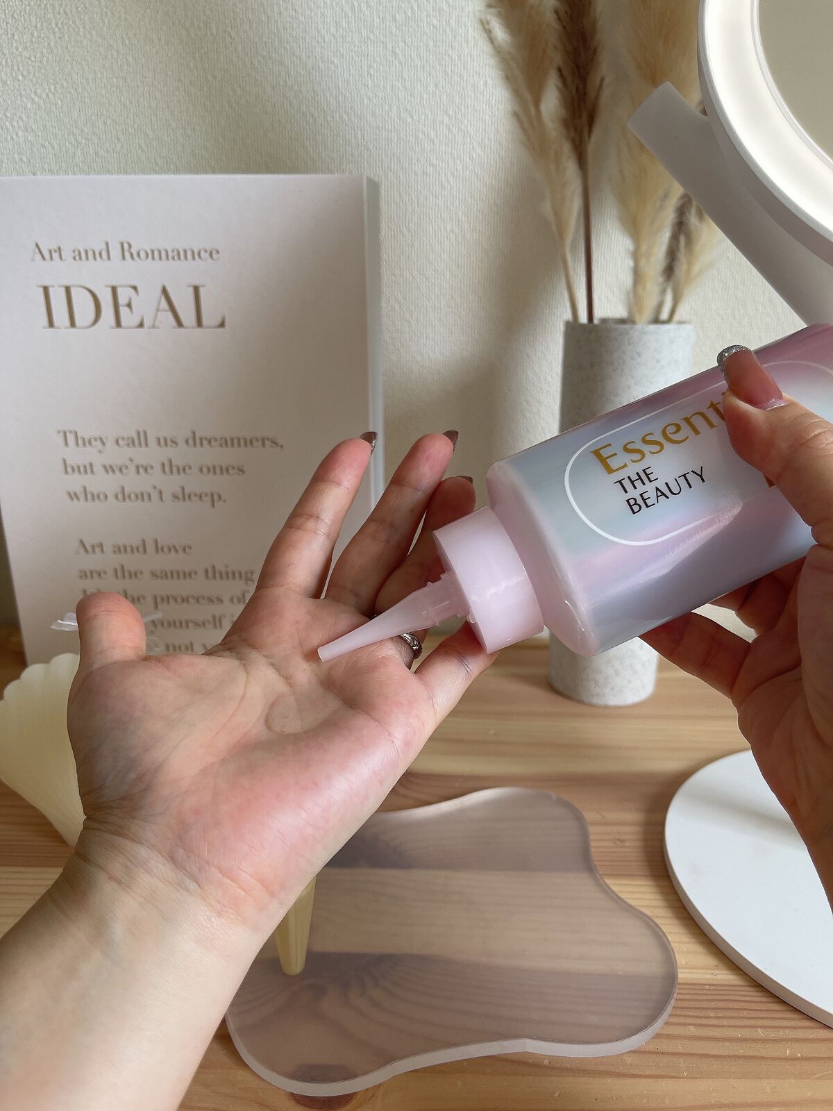 エッセンシャル プレミアム ウォータートリートメント EXスムース/エッセンシャル/アウトバストリートメントを使ったクチコミ(2枚目)