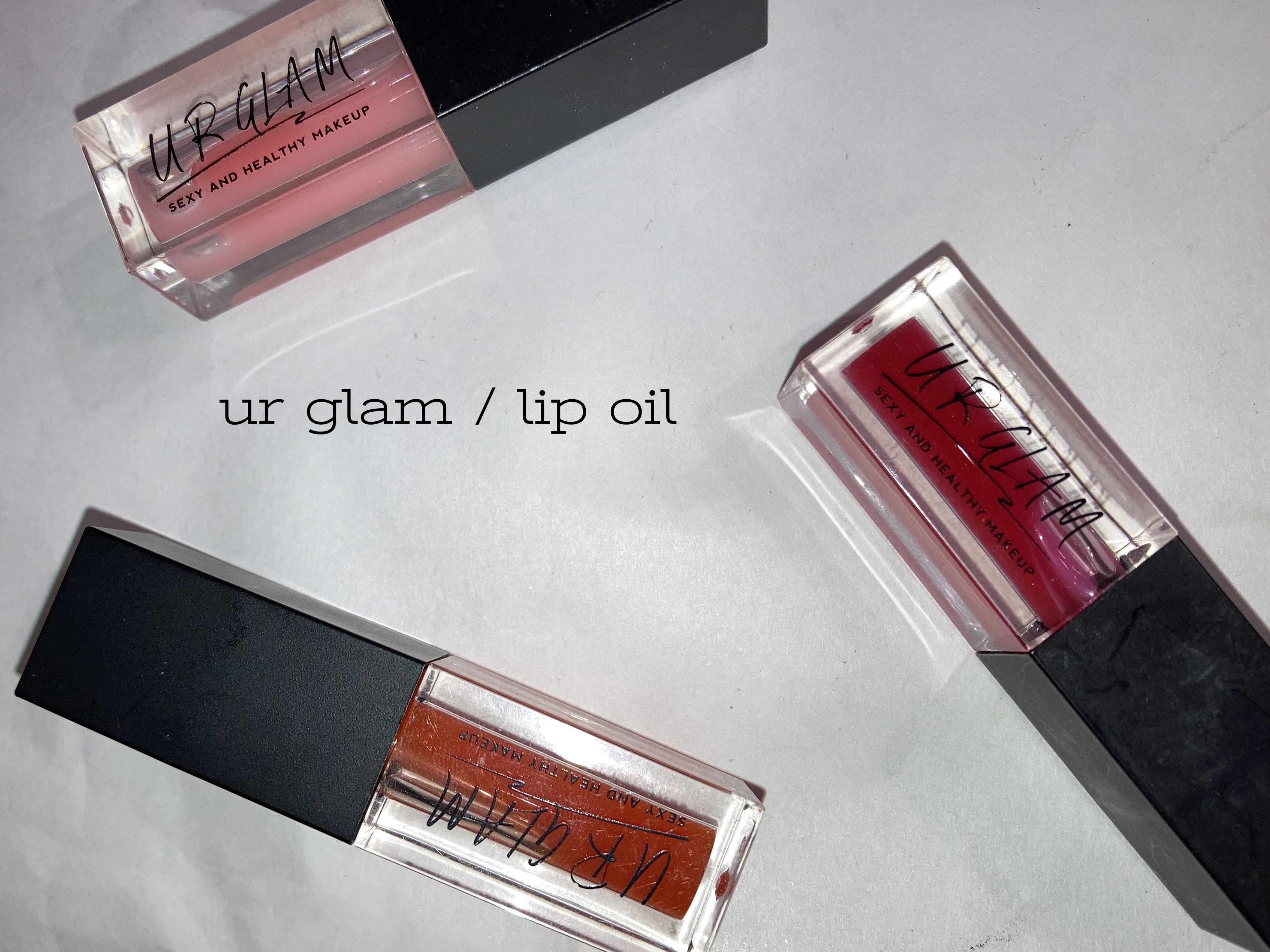 UR GLAM　LIP OIL/U R GLAM/リップグロスを使ったクチコミ（1枚目）