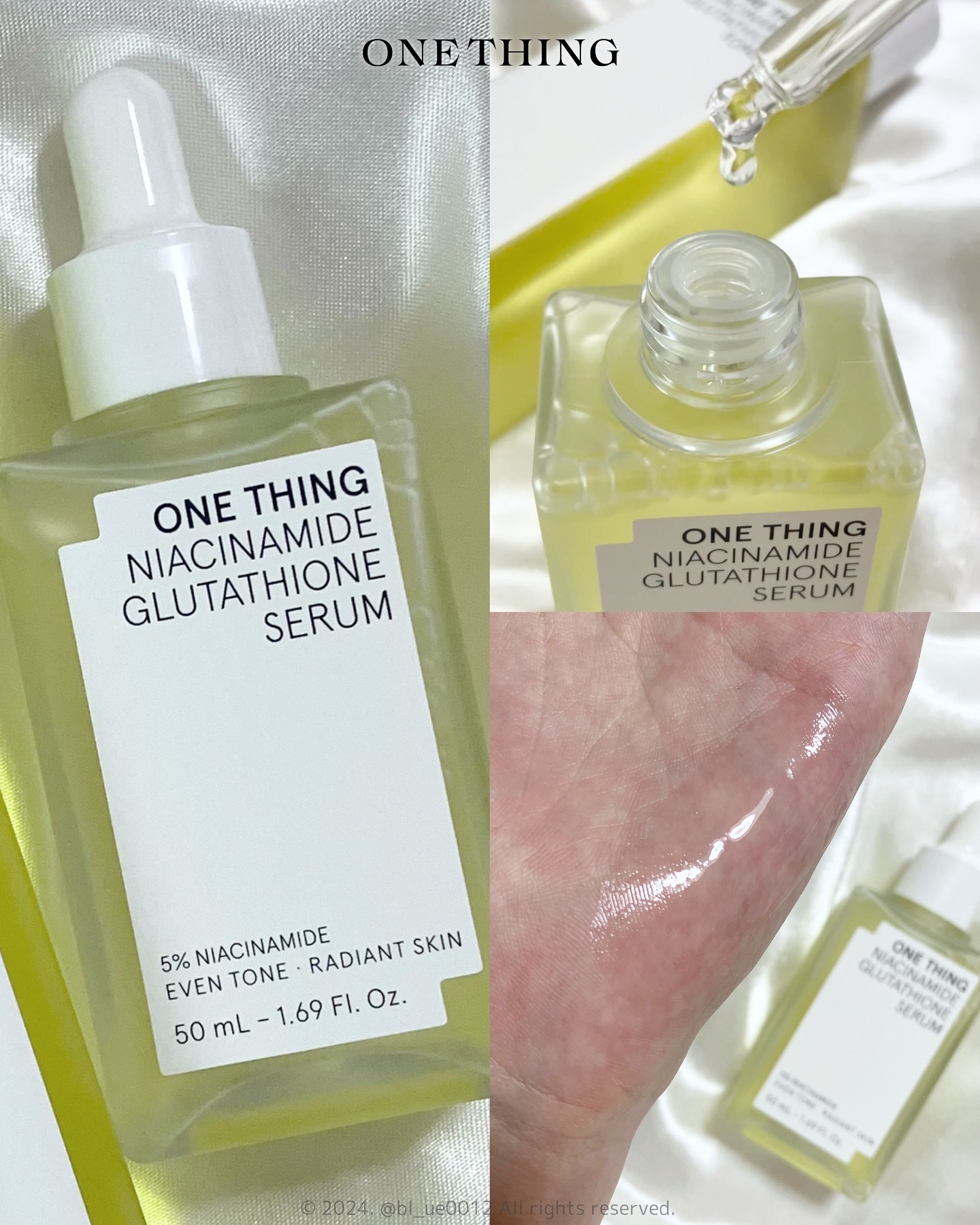 ナイアシンアミドグルタチオントナー/ONE THING/化粧水を使ったクチコミ（2枚目）