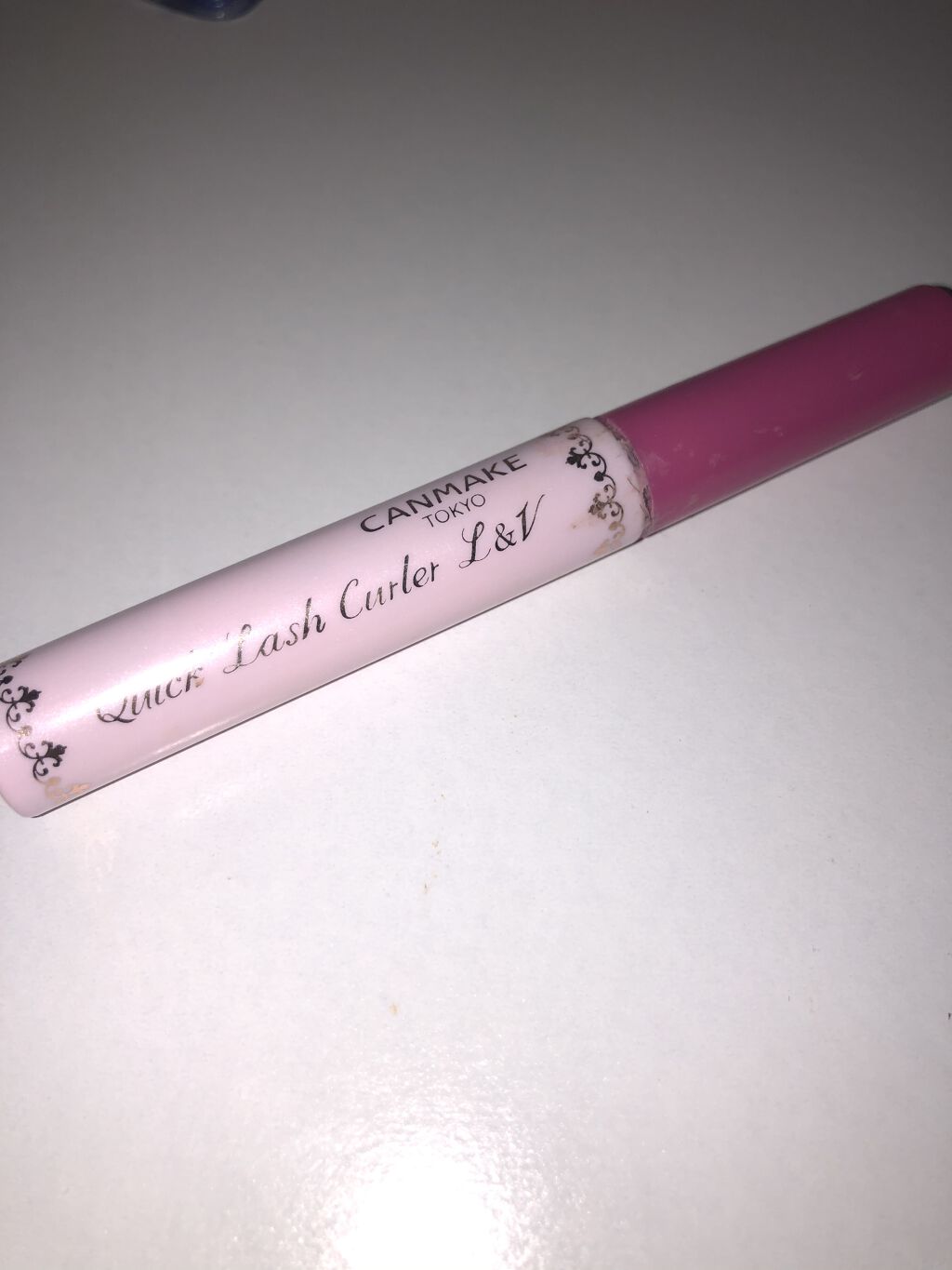 クイックラッシュカーラーL&V 01 クリアストロベリーミルク/キャンメイク/マスカラ下地を使ったクチコミ（1枚目）