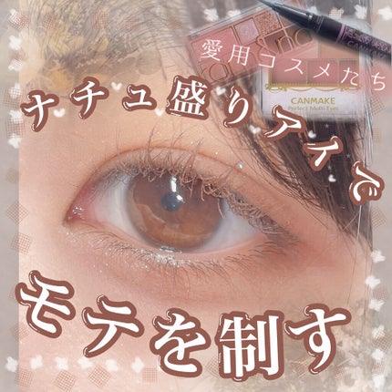 パーフェクトマルチアイズ/キャンメイク/アイシャドウパレットを使ったクチコミ(1枚目)