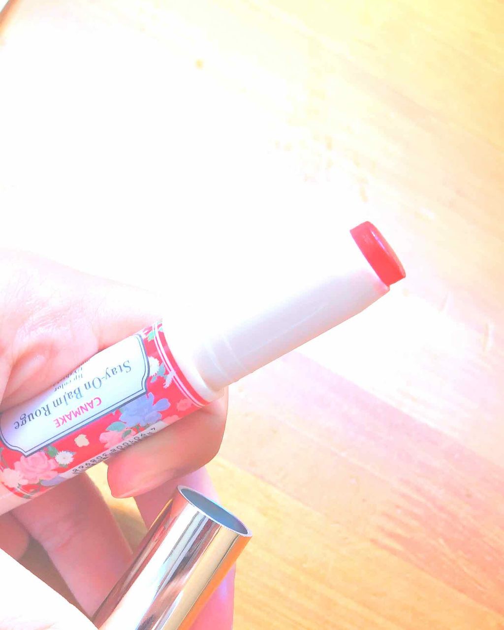 ステイオンバームルージュ/キャンメイク/口紅を使ったクチコミ(3枚目)