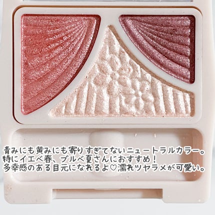 ジューシーピュアアイズ/キャンメイク/アイシャドウパレットを使ったクチコミ(3枚目)