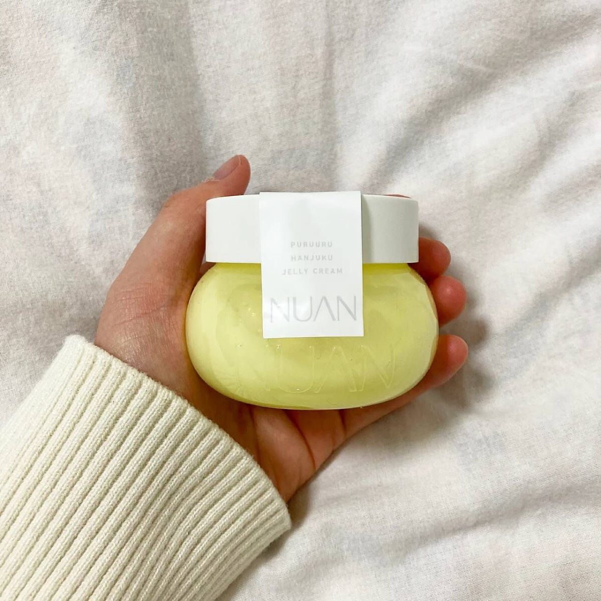 半熟ジュレクリーム/NUAN/フェイスクリームを使ったクチコミ（1枚目）