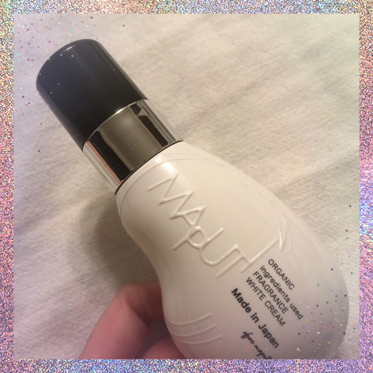 オーガニックフレグランスホワイトクリーム/MAPUTI/デリケートゾーンケアを使ったクチコミ(1枚目)