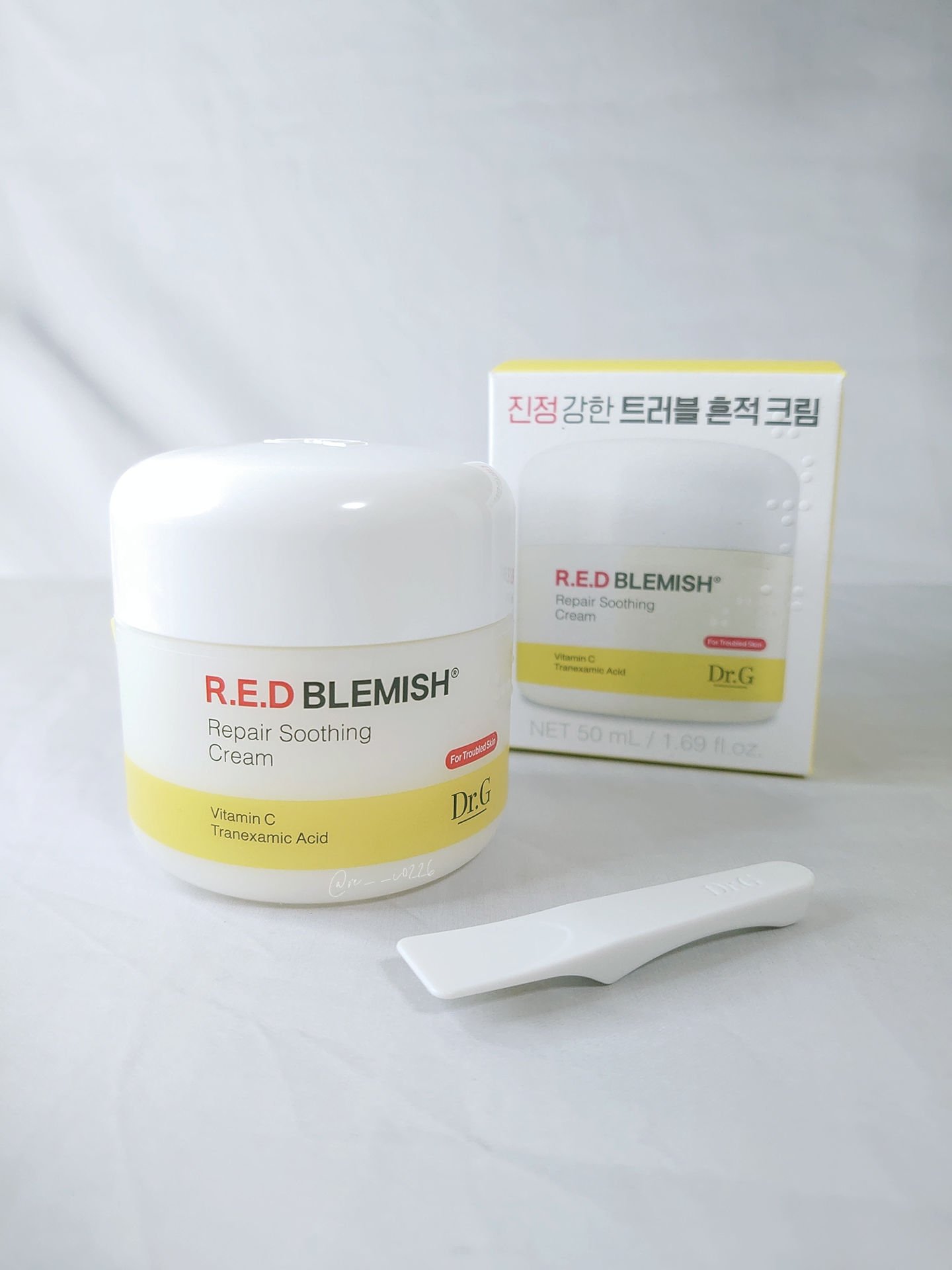 レッドブレミッシュ リペアスージングクリーム/Dr.G/フェイスクリームを使ったクチコミ（1枚目）