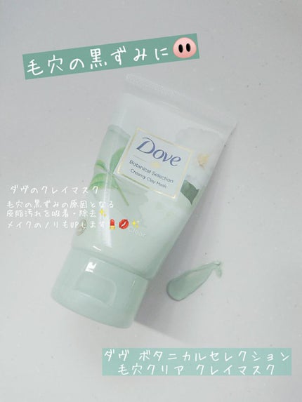 ボタニカルセレクション 毛穴クリア クレイマスク/ダヴ/洗い流すパック・マスクを使ったクチコミ(1枚目)