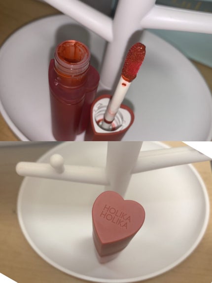 ホリカホリカ ハートクラッシュグローティントエアー/HOLIKA HOLIKA/リップティントを使ったクチコミ(4枚目)
