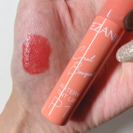 ウォータリーティントリップ/CEZANNE/リップティントを使ったクチコミ(4枚目)