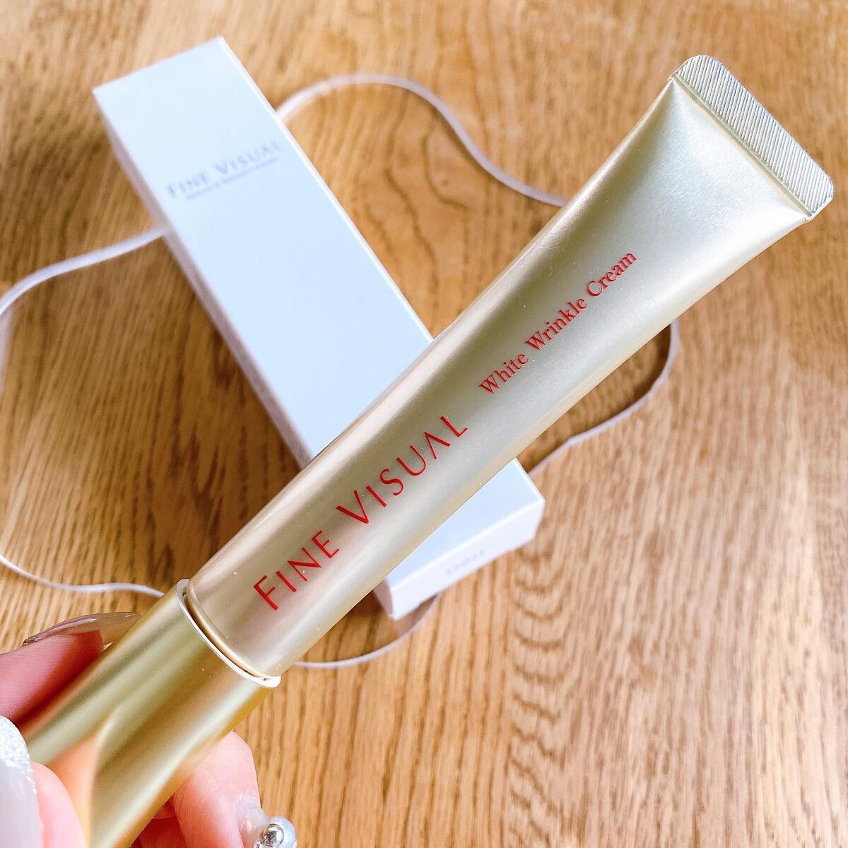 ホワイトリンクルクリーム/FINE VISUAL/フェイスクリームを使ったクチコミ(1枚目)