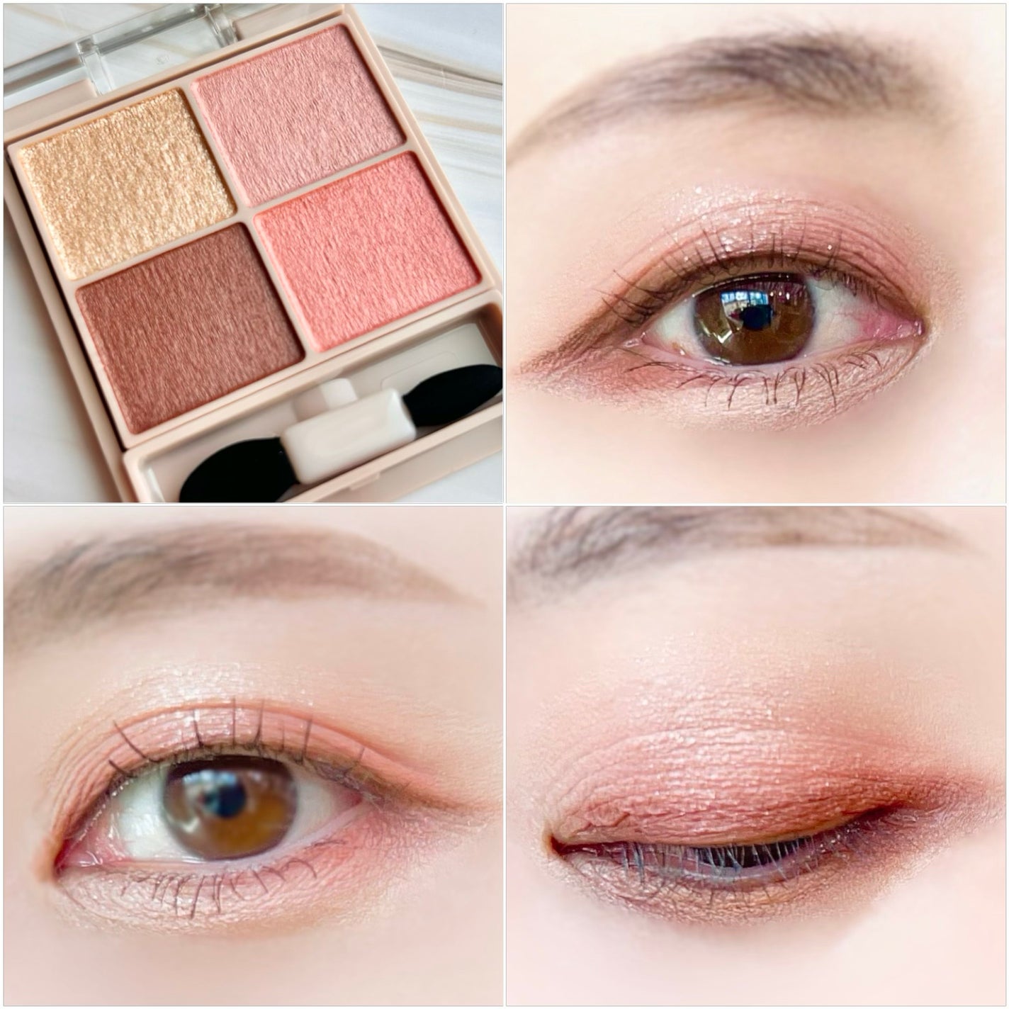 シルキースフレアイズ(マットタイプ)/キャンメイク/アイシャドウパレットを使ったクチコミ(4枚目)