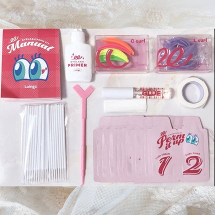 パーマイットアップアイラッシュパーマキット/Loingz/その他キットセットを使ったクチコミ(2枚目)