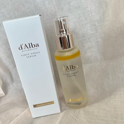 ダルバ ホワイトトリュフファーストスプレーセラム/ダルバ/ミスト状化粧水を使ったクチコミ(1枚目)